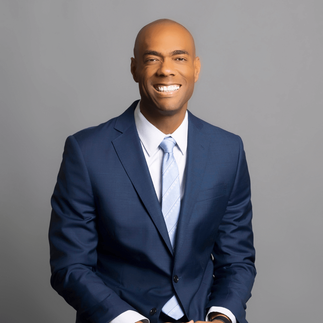 Sherard Graham in a navy suit